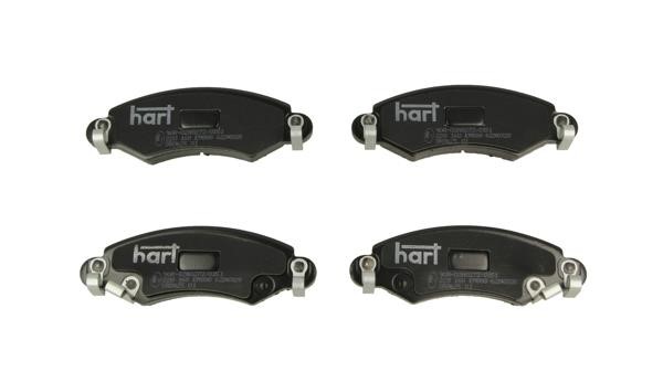Hart 220 160 Brake Pad Set, disc brake 220160