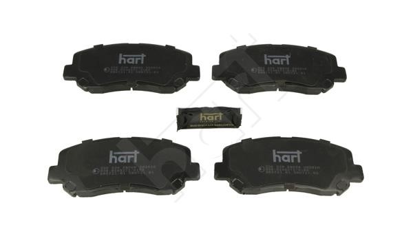 Hart 256 539 Brake Pad Set, disc brake 256539