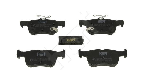 Hart 256 958 Brake Pad Set, disc brake 256958