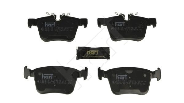 Hart 258 571 Brake Pad Set, disc brake 258571