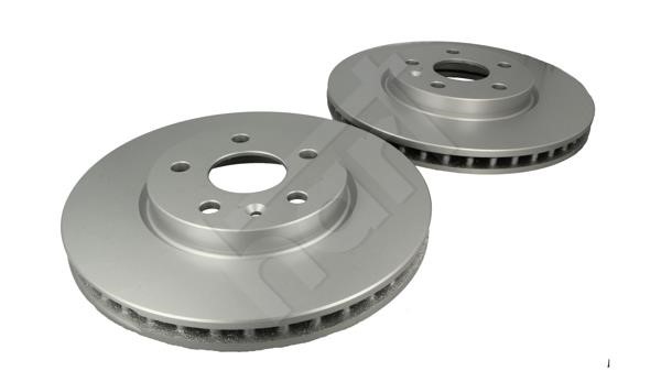 Hart 257 998 Front brake disc ventilated 257998
