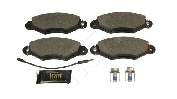 Hart 252 319 Brake Pad Set, disc brake 252319