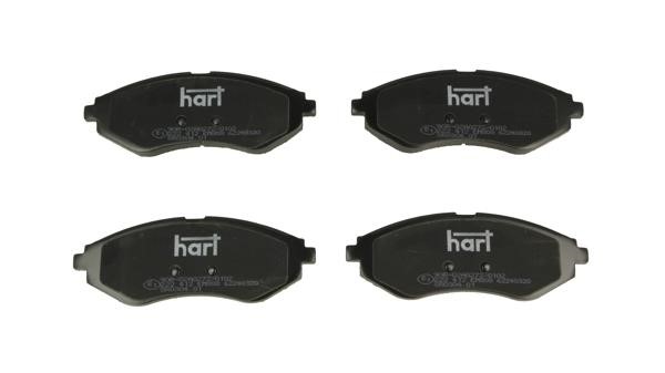 Hart 222 412 Brake Pad Set, disc brake 222412