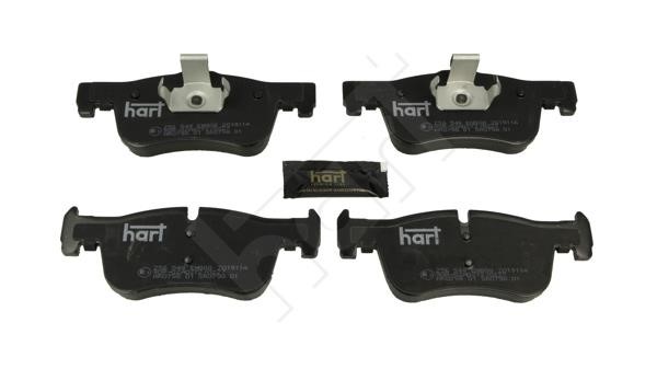 Hart 256 548 Brake Pad Set, disc brake 256548