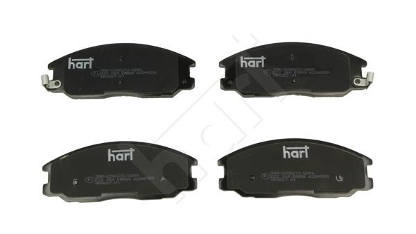 Hart 222 268 Brake Pad Set, disc brake 222268