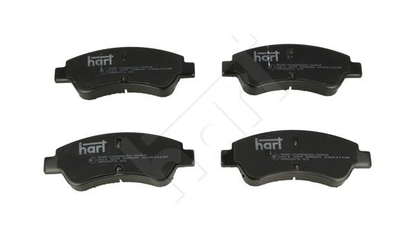 Hart 221 604 Front disc brake pads, set 221604