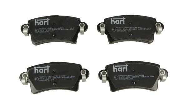 Hart 219 115 Brake Pad Set, disc brake 219115