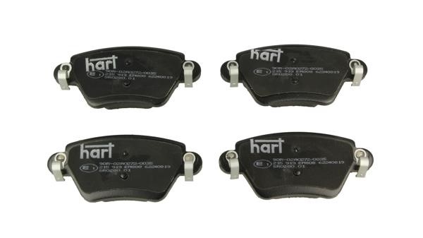 Hart 215 919 Brake Pad Set, disc brake 215919