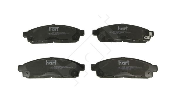 Hart 227 952 Brake Pad Set, disc brake 227952