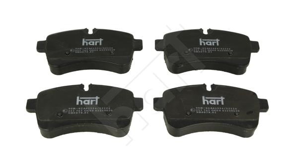 Hart 253 763 Brake Pad Set, disc brake 253763