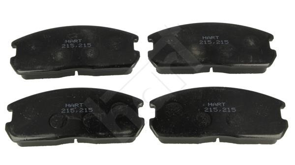 Hart 215215 Brake Pad Set, disc brake 215215