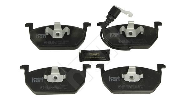 Hart 256 545 Brake Pad Set, disc brake 256545