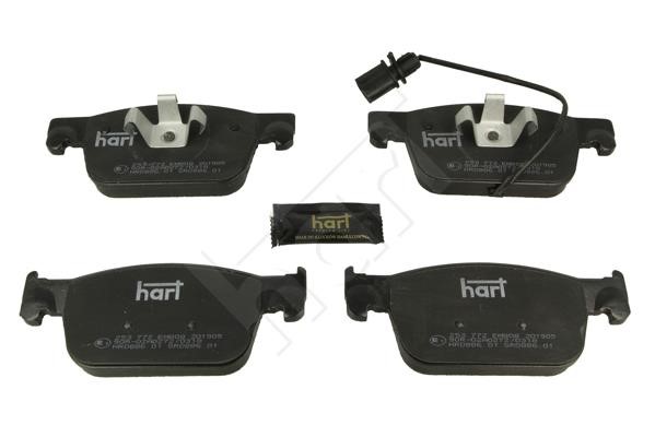 Hart 253 772 Brake Pad Set, disc brake 253772
