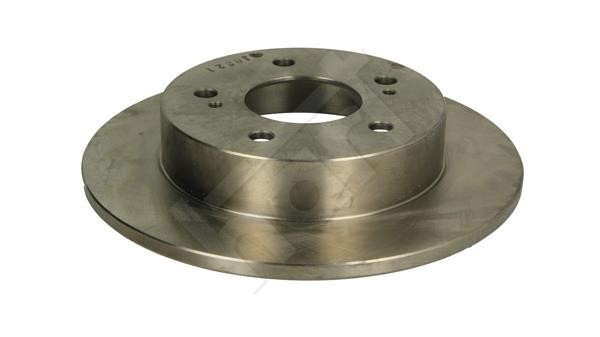 Hart 214 285 Rear brake disc, non-ventilated 214285