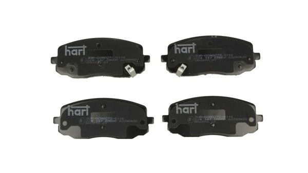 Hart 224 147 Brake Pad Set, disc brake 224147