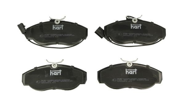 Hart 215 927 Brake Pad Set, disc brake 215927