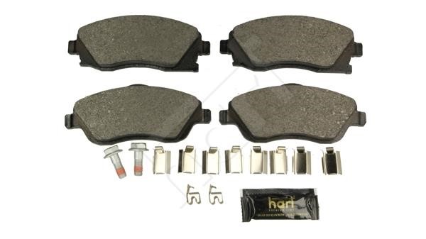 Hart 248 971 Brake Pad Set, disc brake 248971