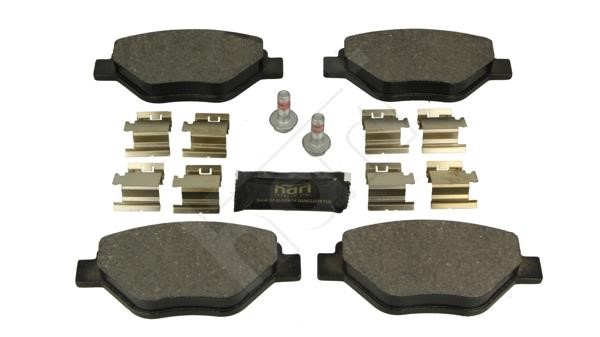 Hart 248 910 Brake Pad Set, disc brake 248910