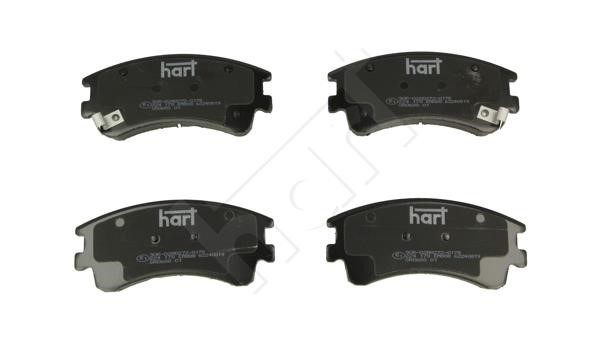 Hart 224 178 Brake Pad Set, disc brake 224178