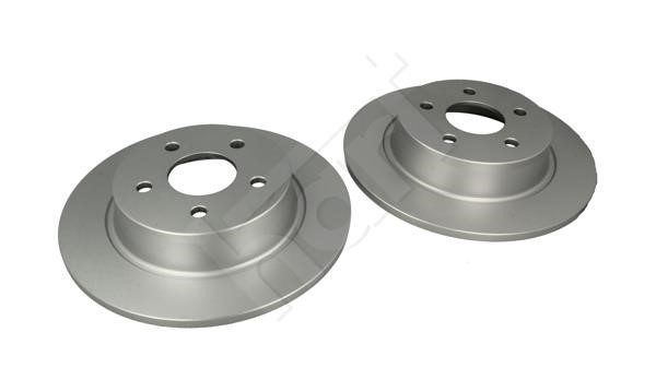 Hart 258 017 Rear brake disc, non-ventilated 258017