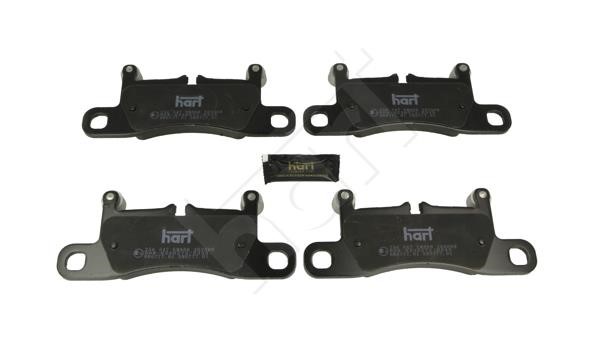 Hart 256 547 Brake Pad Set, disc brake 256547