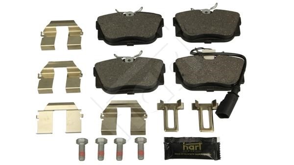 Hart 252 322 Brake Pad Set, disc brake 252322