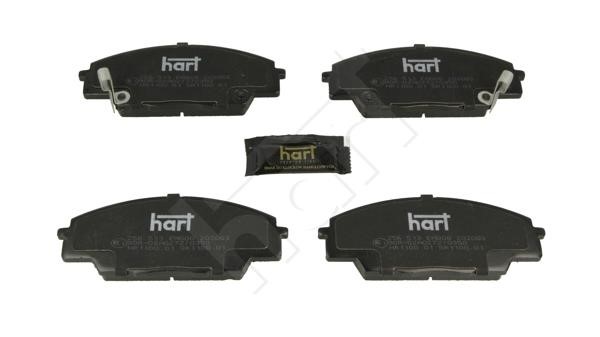 Hart 256 513 Brake Pad Set, disc brake 256513