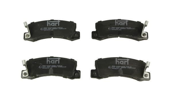 Hart 217 626 Brake Pad Set, disc brake 217626