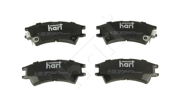Hart 223 156 Brake Pad Set, disc brake 223156