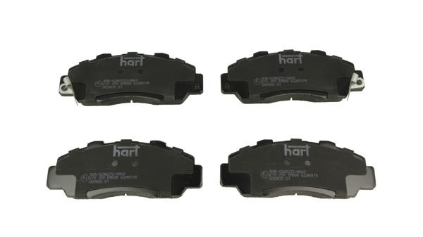 Hart 215 255 Brake Pad Set, disc brake 215255