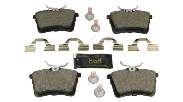 Hart 249 009 Brake Pad Set, disc brake 249009