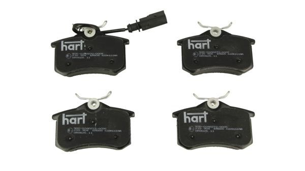 Hart 215 904 Brake Pad Set, disc brake 215904