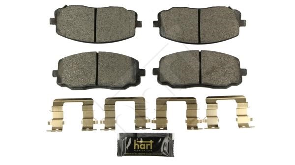 Hart 248 947 Brake Pad Set, disc brake 248947