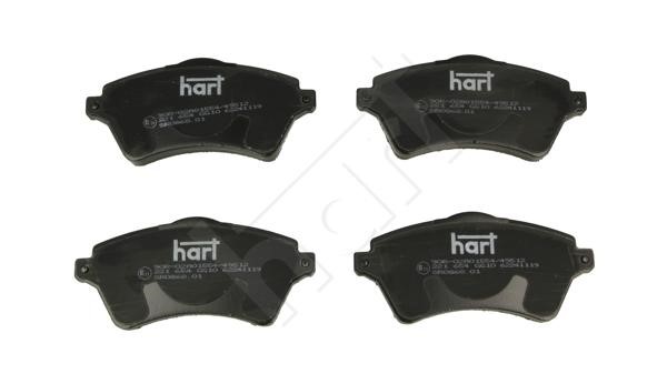 Hart 221 654 Brake Pad Set, disc brake 221654