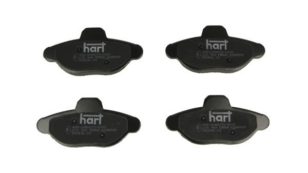 Hart 215 968 Brake Pad Set, disc brake 215968
