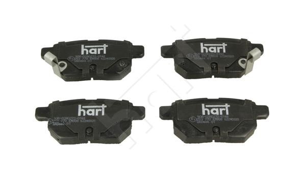 Hart 253 770 Brake Pad Set, disc brake 253770