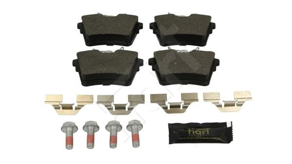 Hart 252 312 Brake Pad Set, disc brake 252312