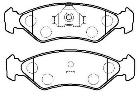 Hsb HP9466 Brake Pad Set, disc brake HP9466