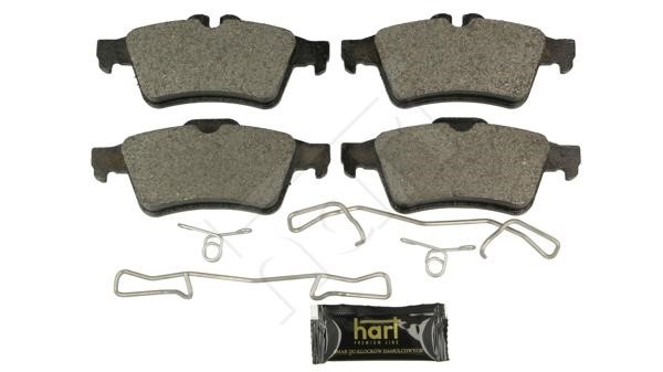 Hart 249 158 Brake Pad Set, disc brake 249158