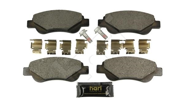 Hart 248 990 Brake Pad Set, disc brake 248990