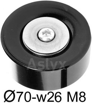 Aslyx AS-521247 Deflection/guide pulley, v-ribbed belt AS521247