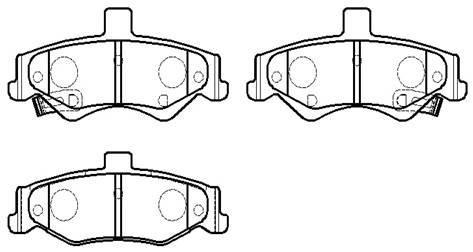 Hsb HP9589 Brake Pad Set, disc brake HP9589