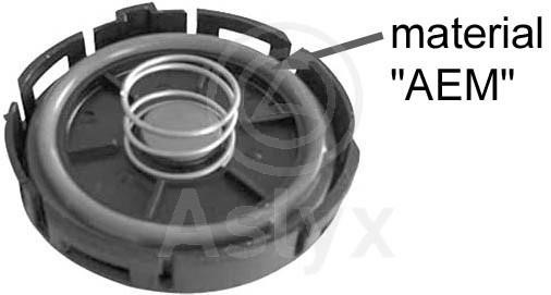 Aslyx AS-521250 Membrane, crankcase breather AS521250