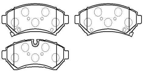 Hsb HP5233 Brake Pad Set, disc brake HP5233