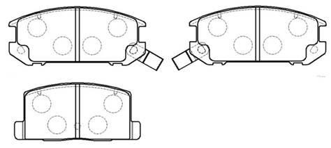 Hsb HP8502 Brake Pad Set, disc brake HP8502