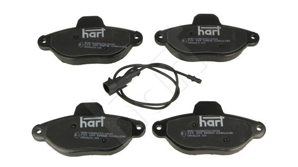Hart 219 148 Brake Pad Set, disc brake 219148