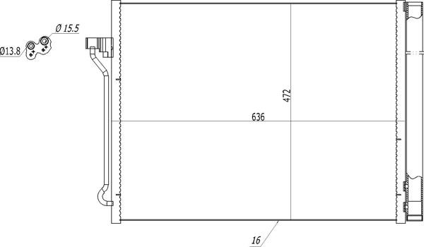 613794 Hart AC Condenser