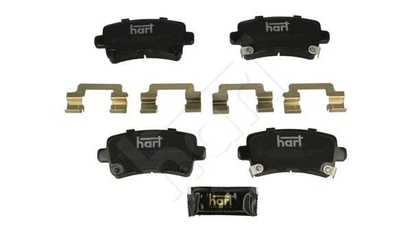 Hart 248 978 Brake Pad Set, disc brake 248978