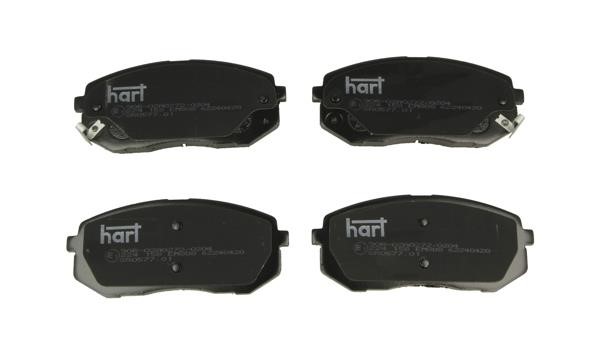 Hart 224 158 Brake Pad Set, disc brake 224158