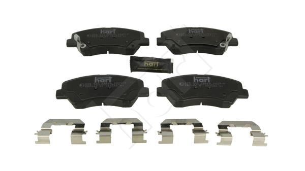 Hart 256 943 Brake Pad Set, disc brake 256943